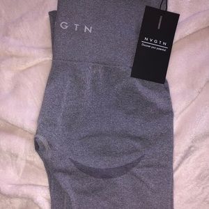 Small NVGTN grey contour seamless leggings